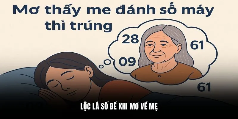Lộc lá số đề khi mơ về mẹ
